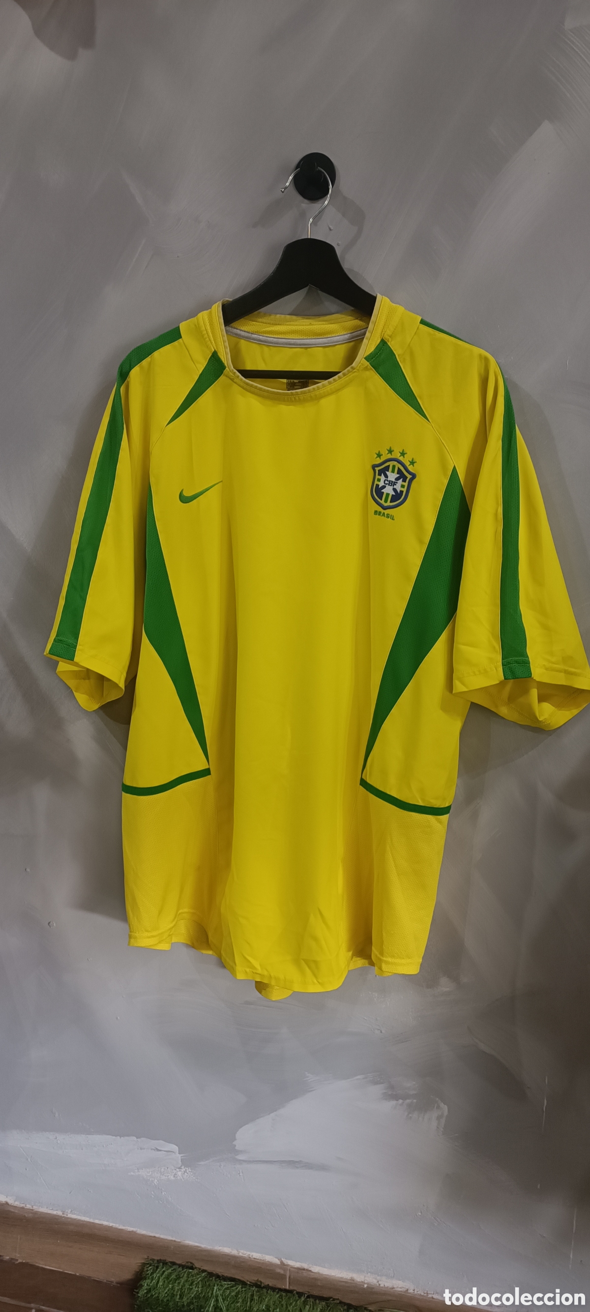 Coleccionismo deportivo: 2002 Brasil Mundial Sin dorsal