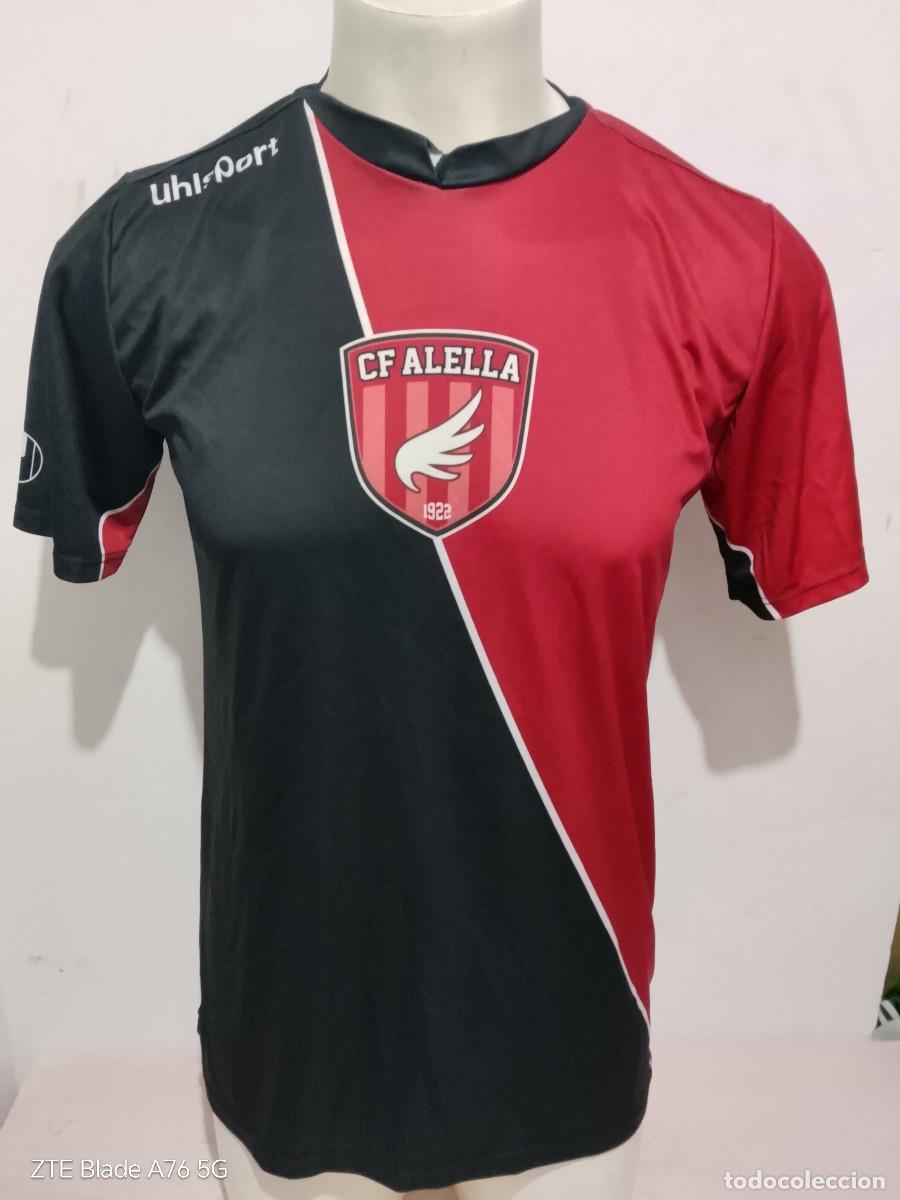 Coleccionismo deportivo: CF Alella barcelona camiseta futbol football shirt catalunya L 54cts
