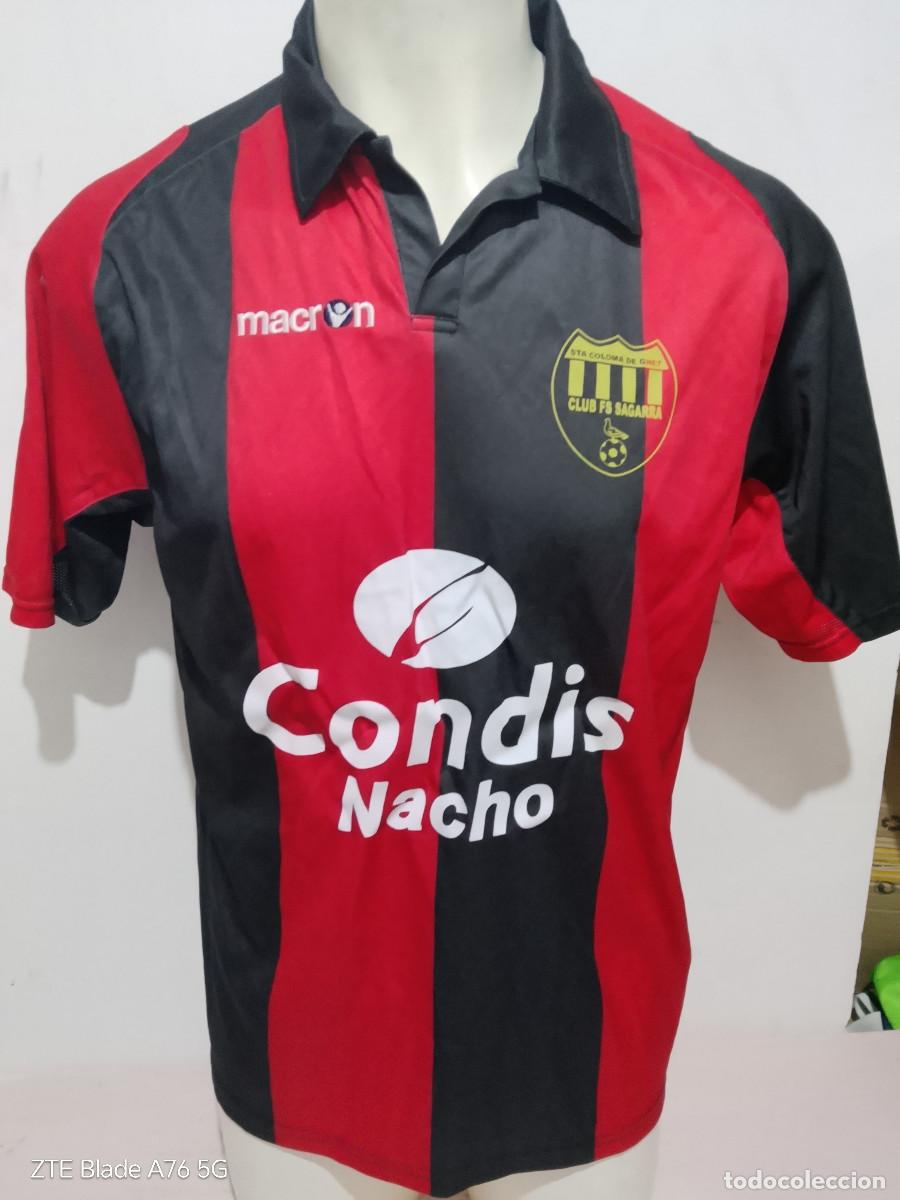 Coleccionismo deportivo: Club FS Ferran de Sagarra Santa Coloma Futsal camiseta futbol sala M