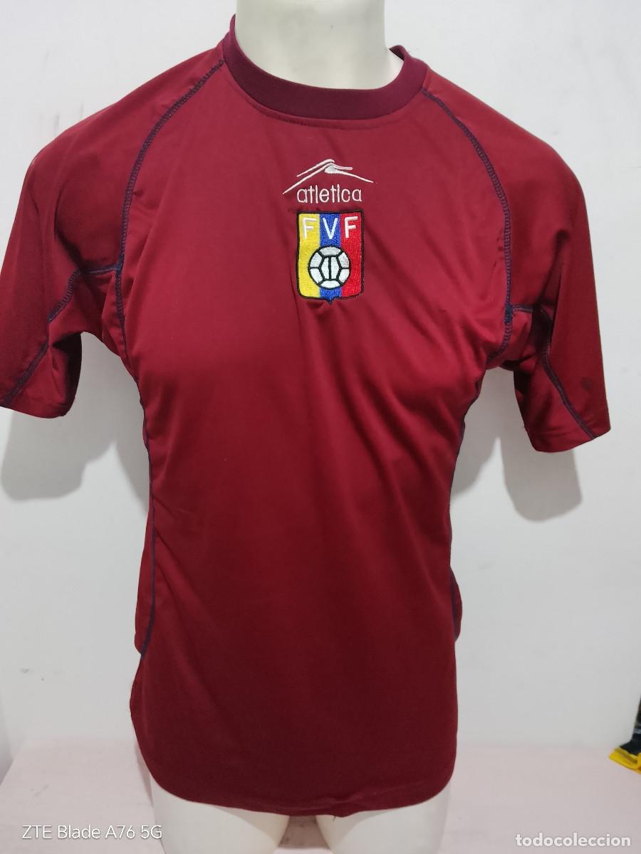 Coleccionismo deportivo: Venezuela seleccion camiseta futbol football shirt national team s 55cts