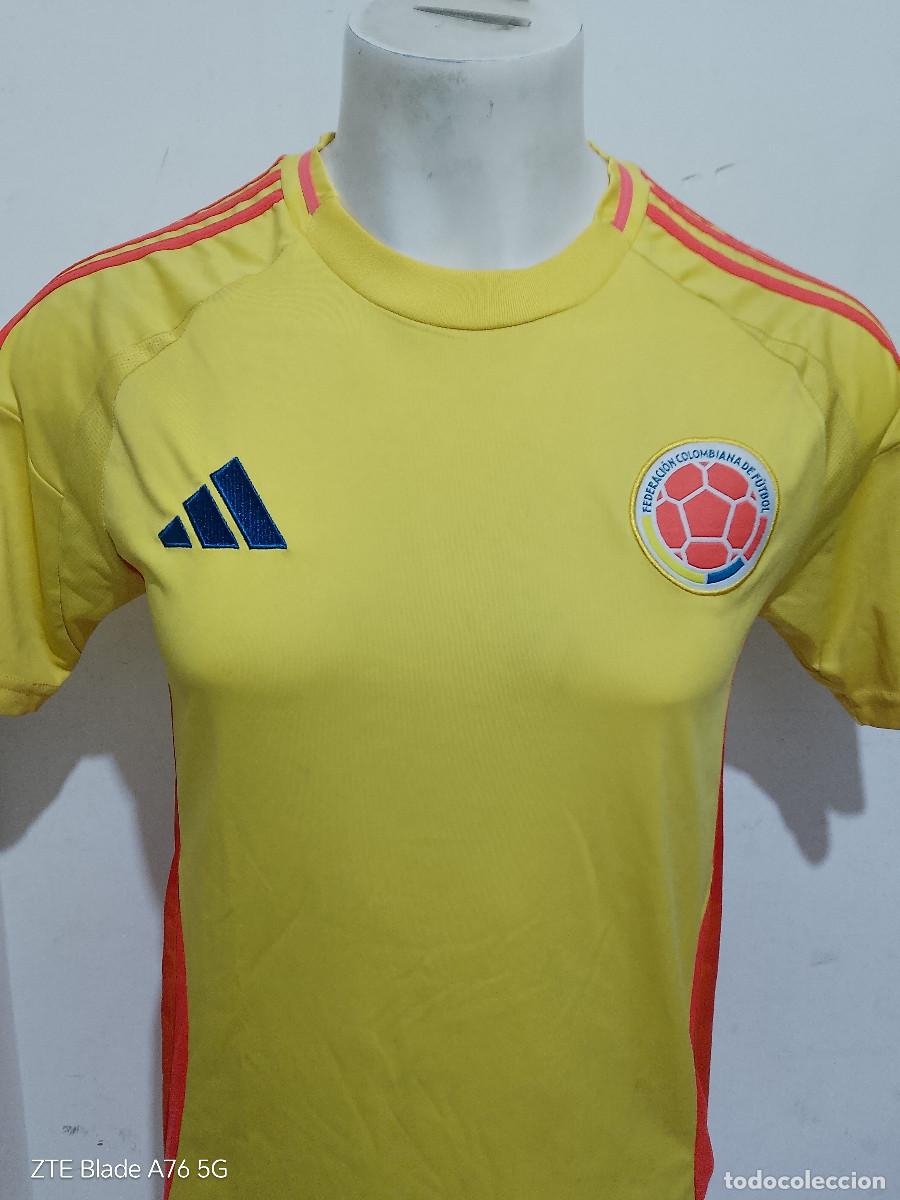 Coleccionismo deportivo: Colombia seleccion camiseta futbol football shirt m 52cts