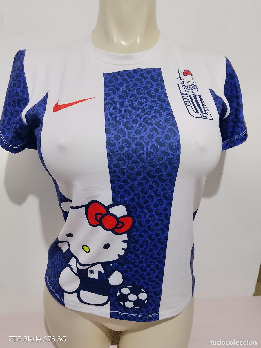 Coleccionismo deportivo: Hello Kitty Alianza de Lima Peru camiseta futbol chica mujer girl woman sexy s 48cts