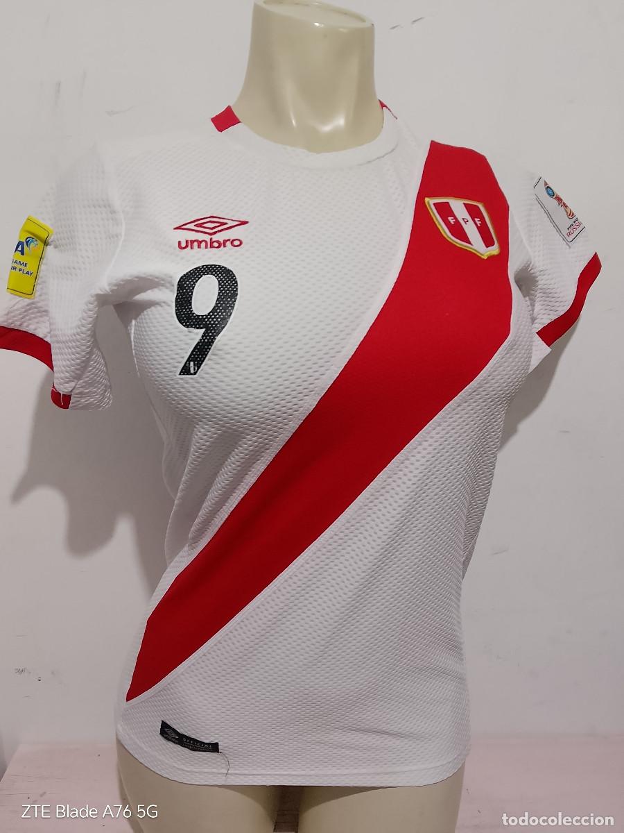 Coleccionismo deportivo: Peru seleccion futbol football shirt camiseta girl woman football L 48cts