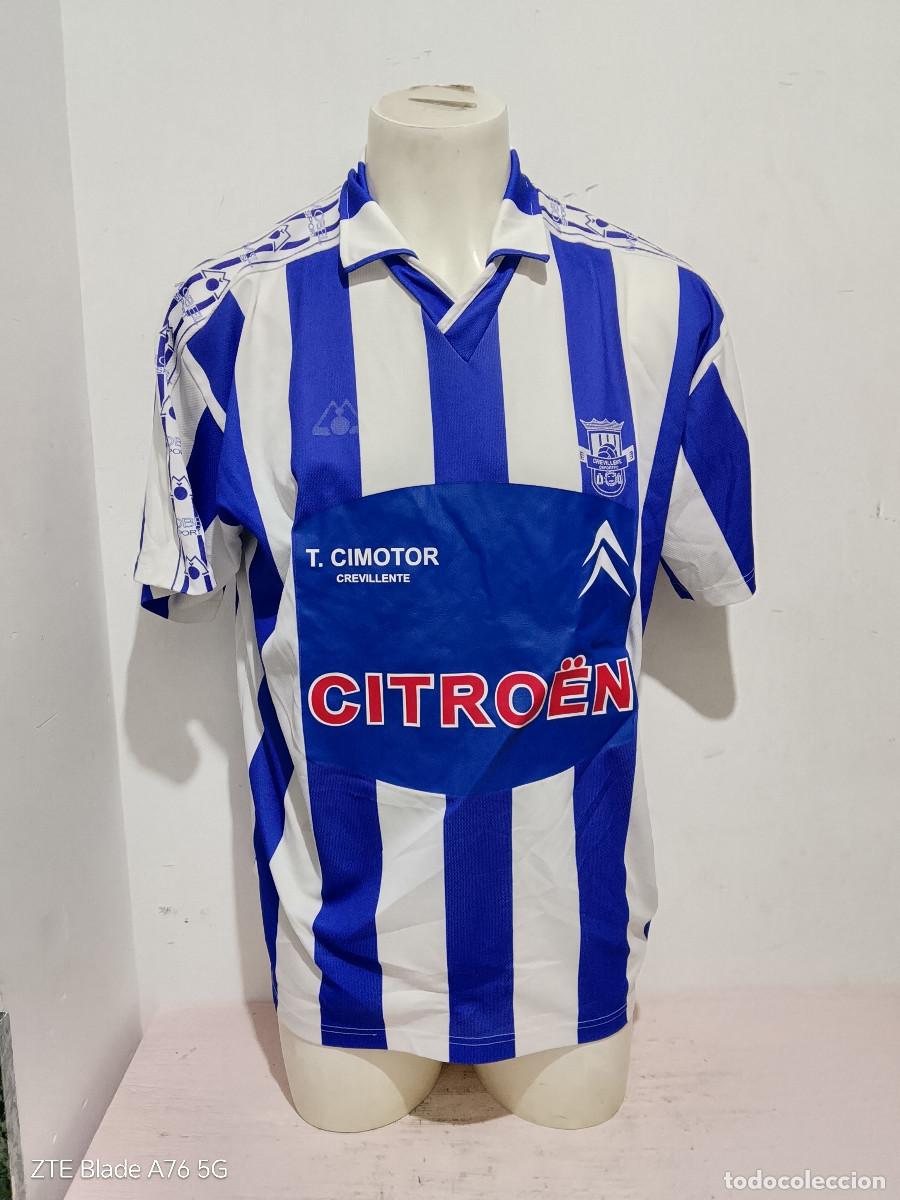 Coleccionismo deportivo: CD Crevillente Alicante camiseta futbol football shirt xl 63cts