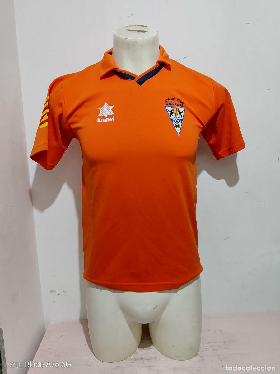 Coleccionismo deportivo: Esport Club Granollers camiseta futbol catalunya xs 50cts