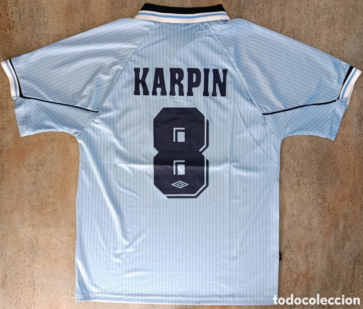 Colecionismo desportivo: Camiseta Karpin Celta de Vigo 1997-1998