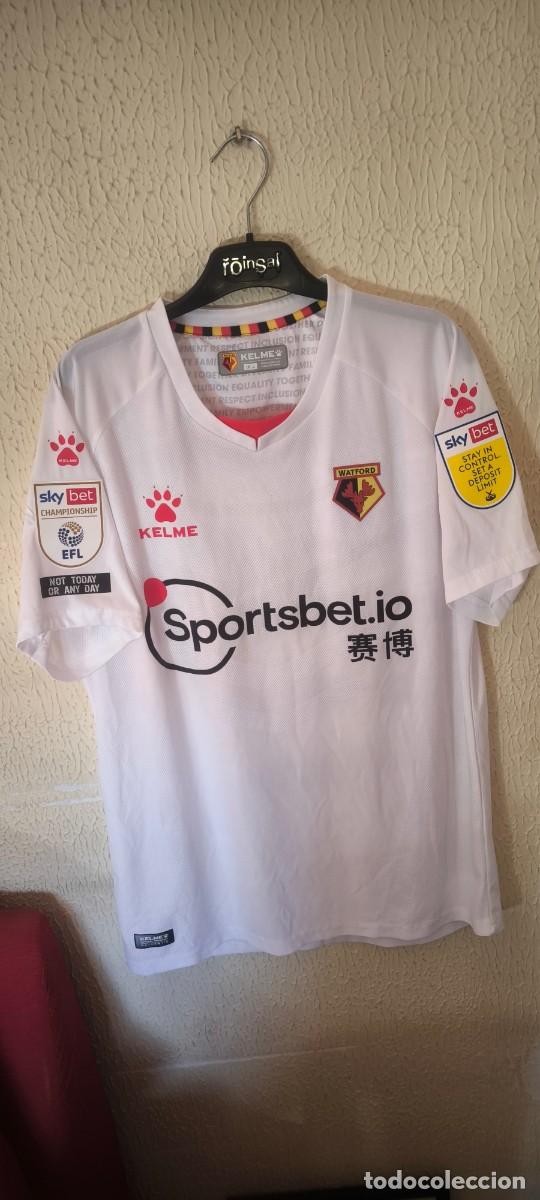 Coleccionismo deportivo: Original | Camiseta Futbol shirt | Talla L | Watford FC - 29 Etienne Capoue - match worn