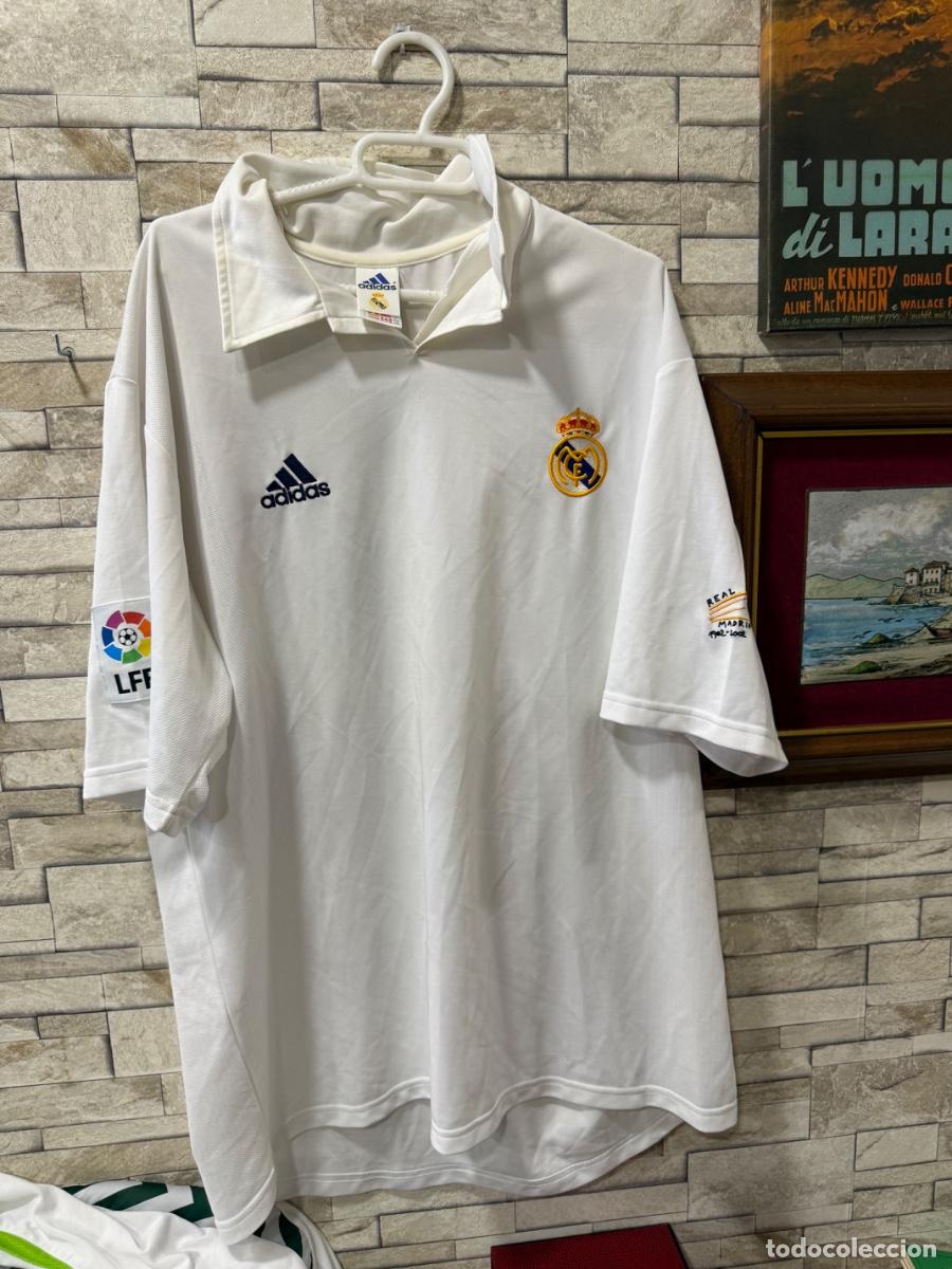 Coleccionismo deportivo: Antigua camiseta vintage Real Madrid