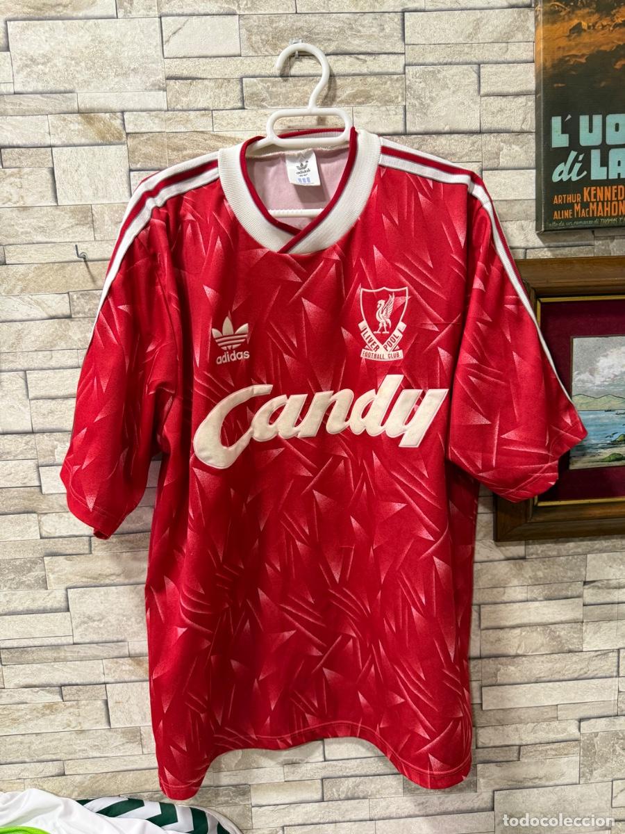Coleccionismo deportivo: Antigua camiseta vintage Liverpool