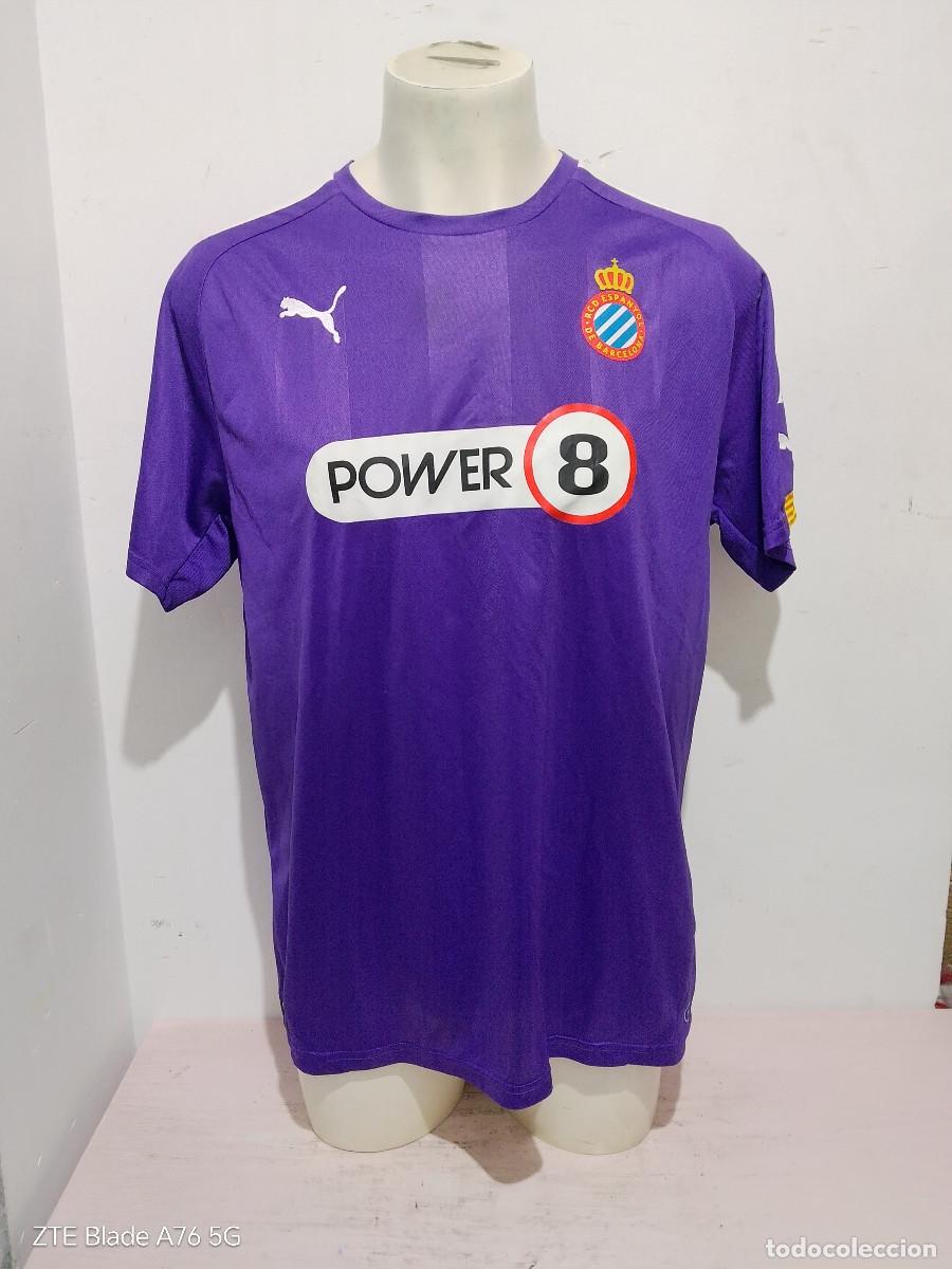 Coleccionismo deportivo: RCD Espanyol camiseta futbol football shirt xl 58cts