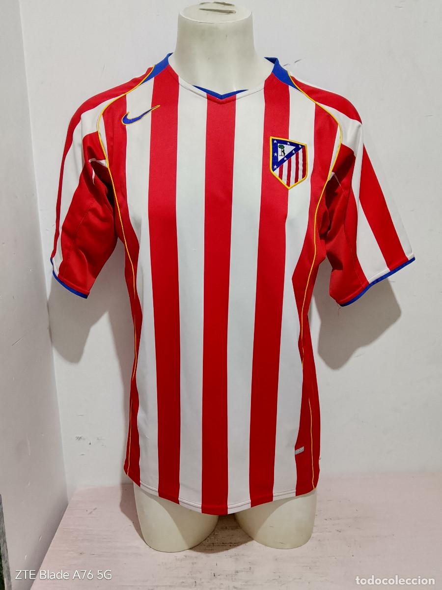 Coleccionismo deportivo: Atletico de Madrid camiseta futbol football shirt L 56cts