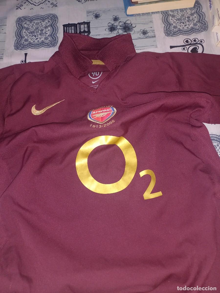 Coleccionismo deportivo: Fc Arsenal 2005 2006 Home Shirt Jersey HighBury 12 A&Ntilde;OS