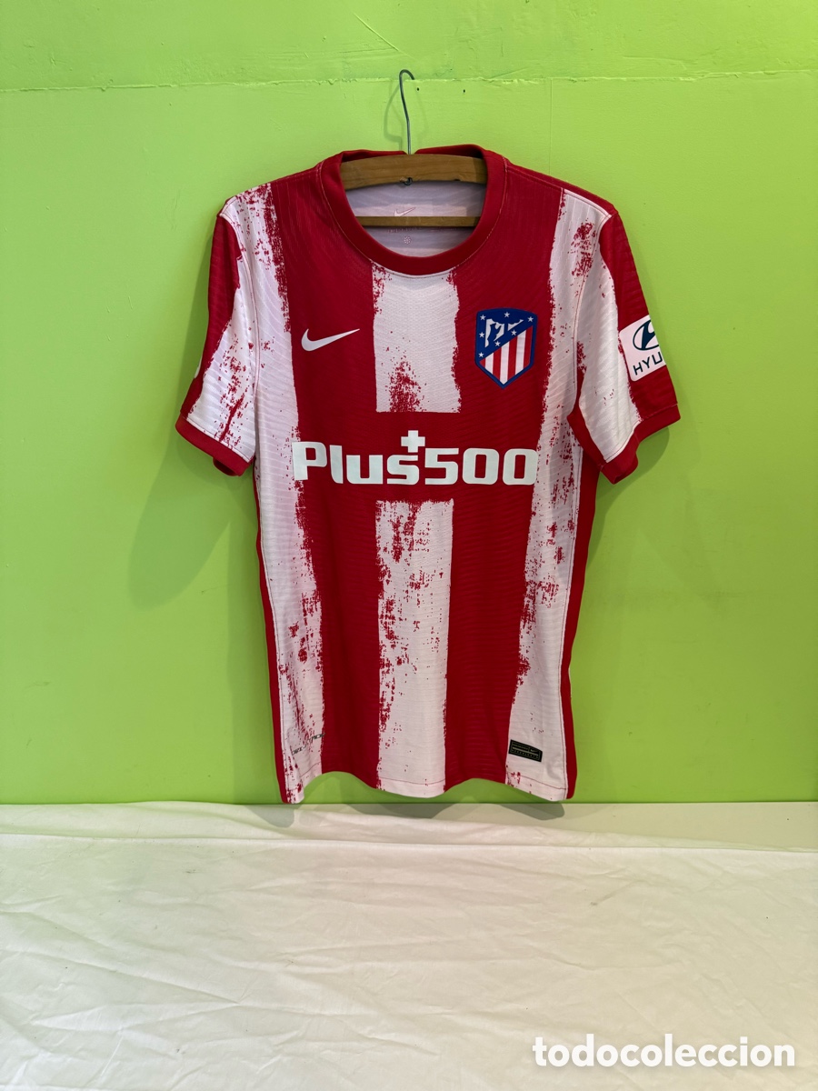 Coleccionismo deportivo: Camiseta Atl&eacute;tico de Madrid Nike 2021/22 Su&aacute;rez N&ordm;9 &ndash; Dri-FIT ADV &ndash; Talla M