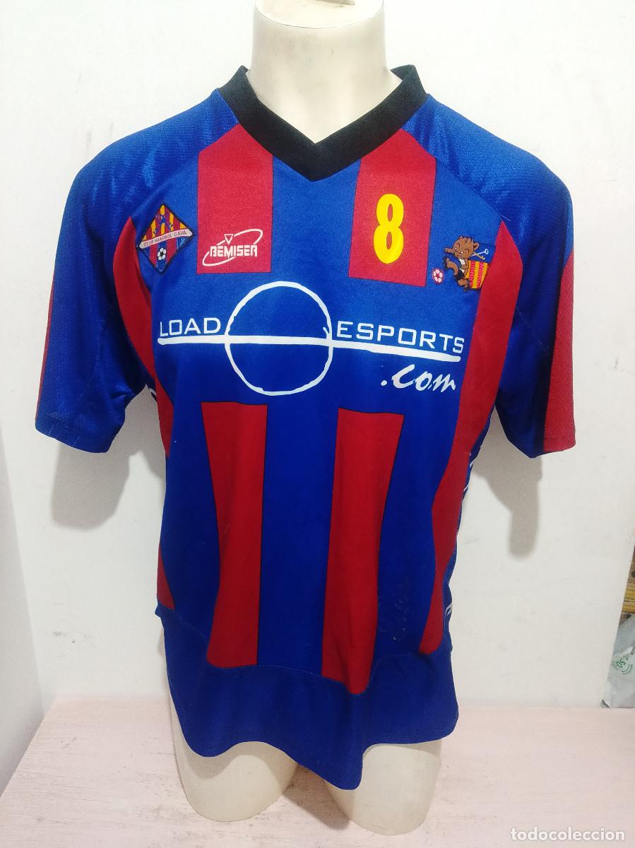 Coleccionismo deportivo: CF Gava camiseta futbol Barcelona catalunya football shirt M 58cts
