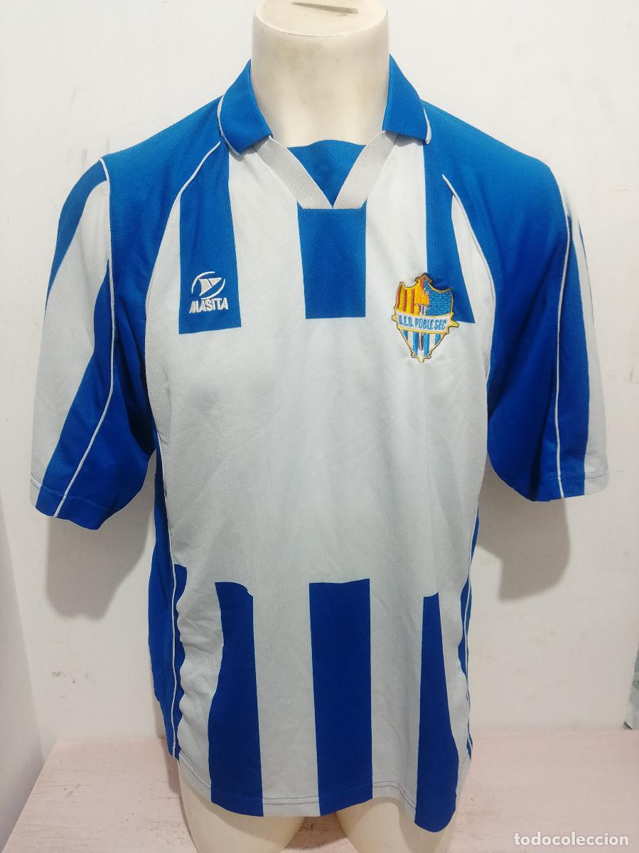 Coleccionismo deportivo: Poble Sec Barcelona camiseta futbol catalunya football shirt xl