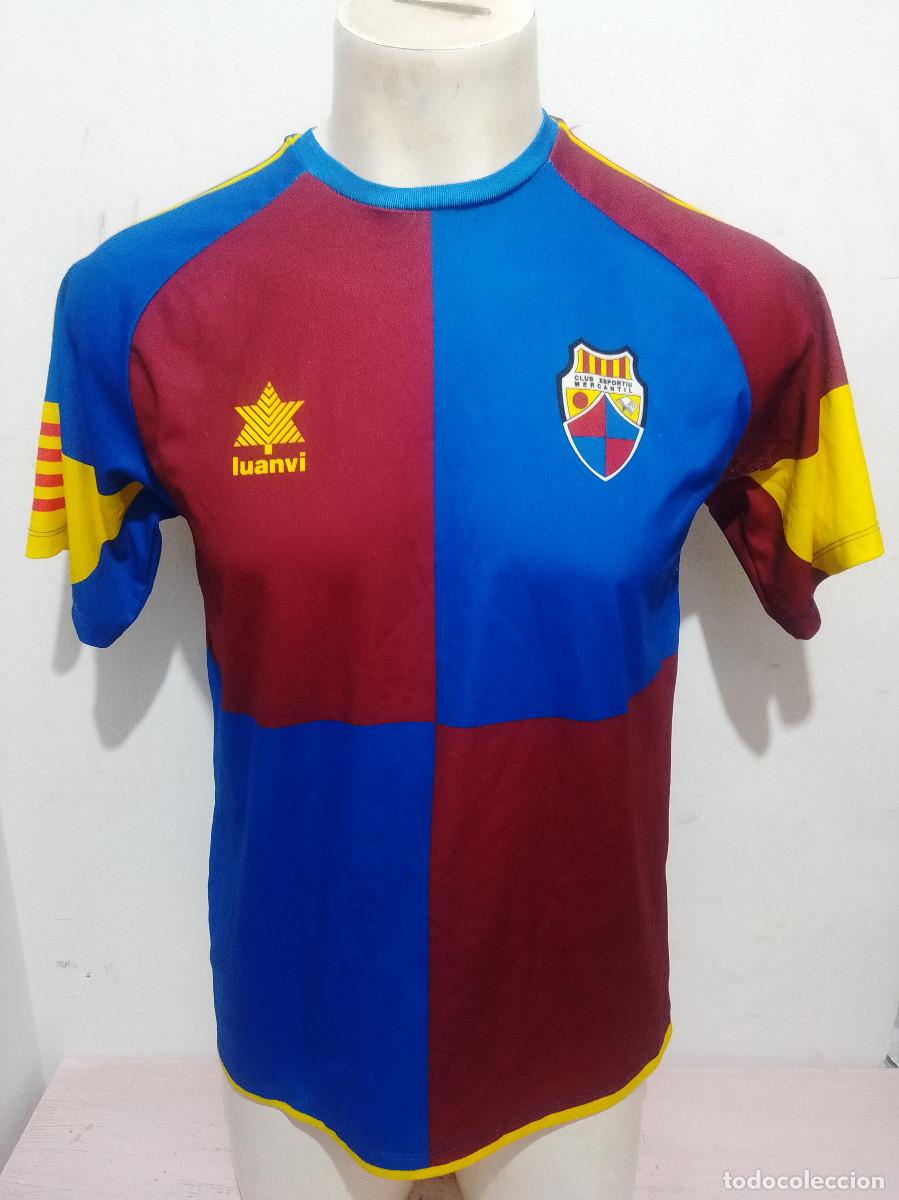 Coleccionismo deportivo: CE Mercantil Sabadell camiseta futbol football shirt s 52cts