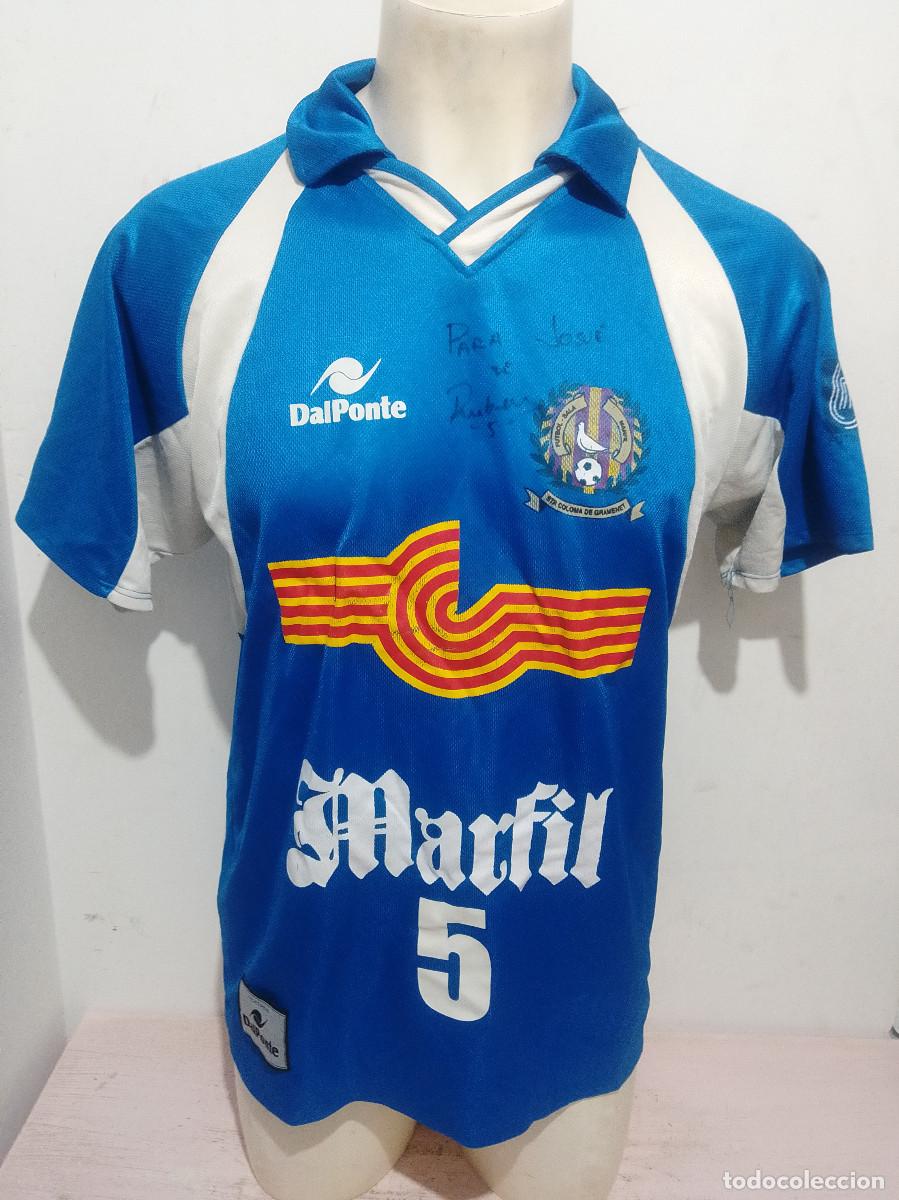 Coleccionismo deportivo: Ruben Gonzalez match worn industrias Garcia marfil santa coloma camiseta futbol futsal L 59cts