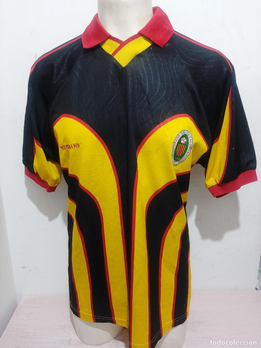 Coleccionismo deportivo: Veterans de Catalunya camiseta futbol football shirt xl 62cts seleccion
