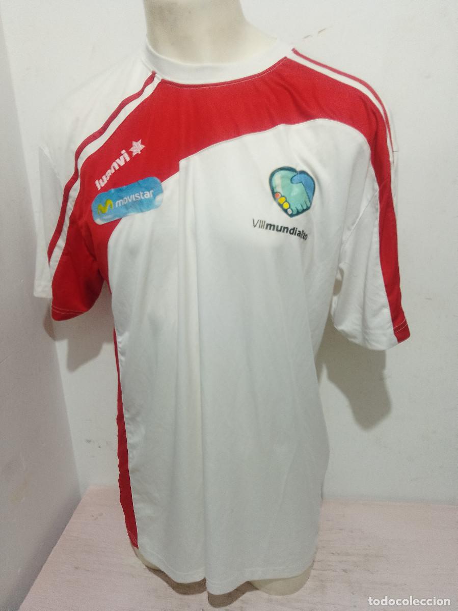 Coleccionismo deportivo: Mundialito Comunidad de Madrid Torneo Integracion camiseta futbol xl bulgaria
