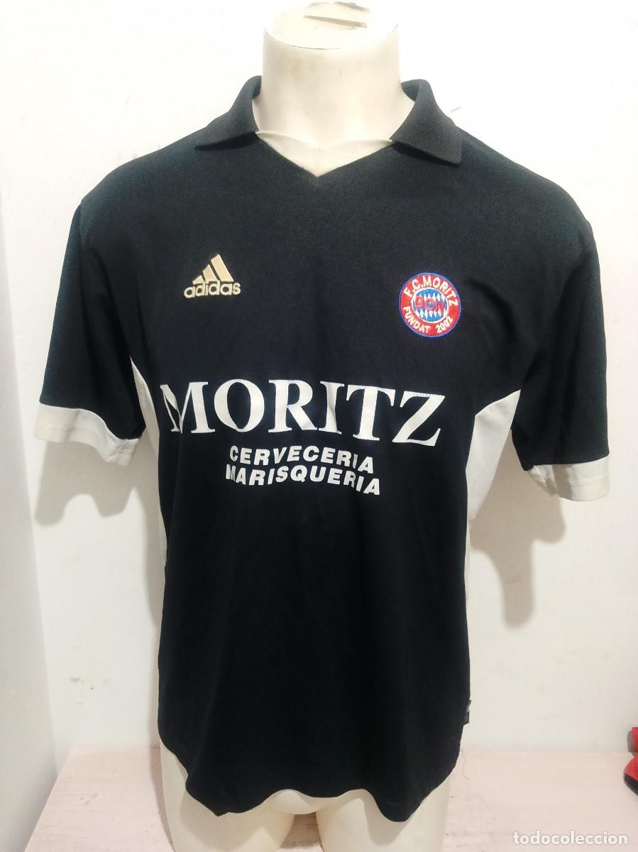 Coleccionismo deportivo: FC Moritz cerveza camiseta futbol football shirt beer team Barcelona L