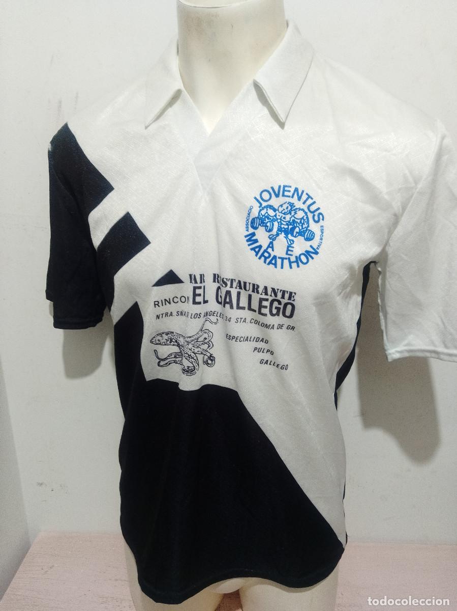 Coleccionismo deportivo: Associaci&oacute; Esportiva Joventut Marathon Santa Coloma de Gramenet 1980 M camiseta futbol catalunya