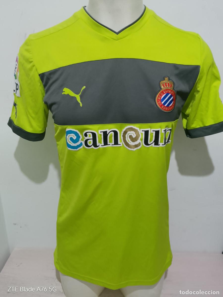 Coleccionismo deportivo: RCD Espanyol camiseta futbol football shirt L 50cts