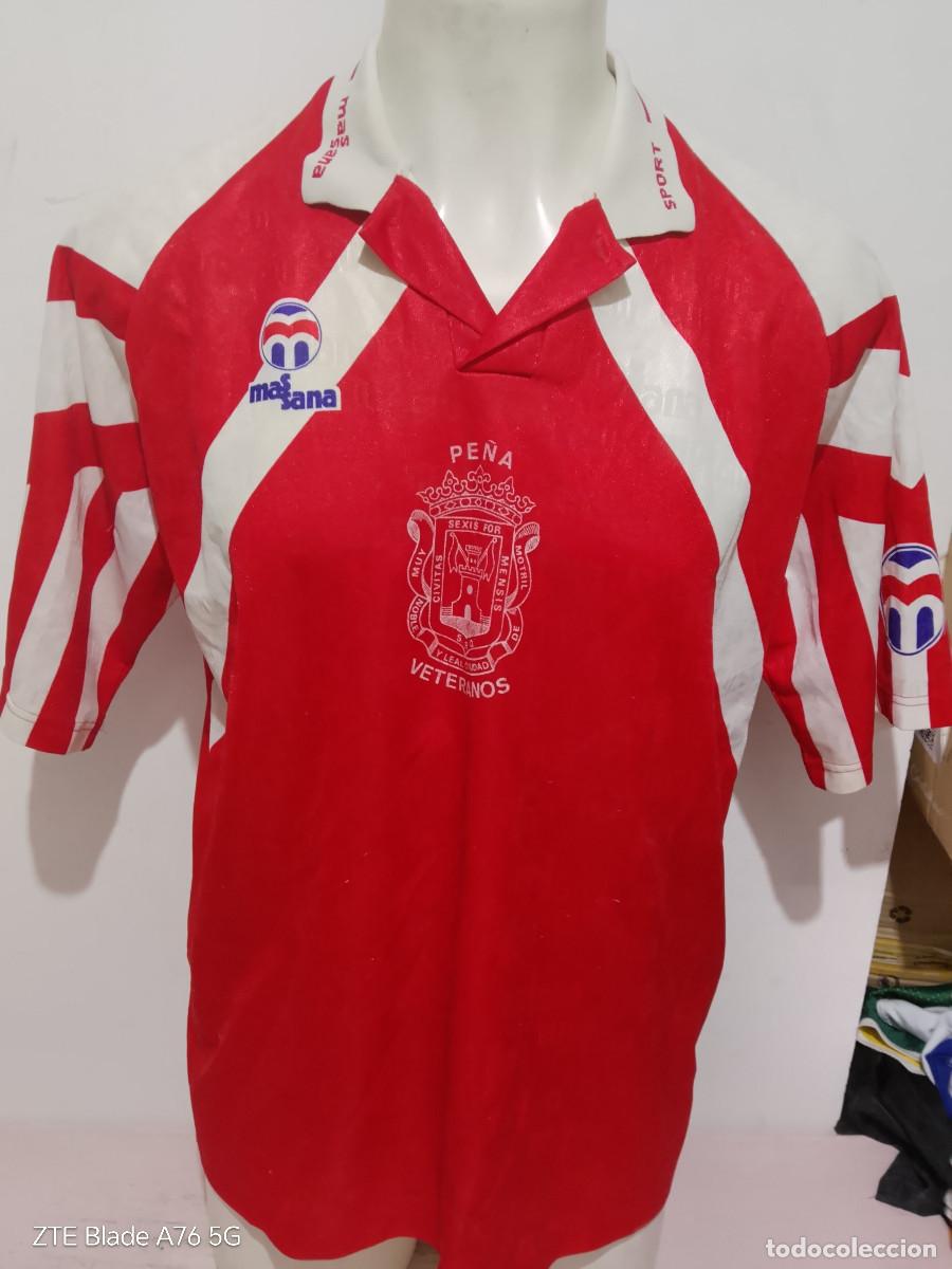 Coleccionismo deportivo: Motril Granada veteranos camiseta futbol Massana football shirt L 60cts
