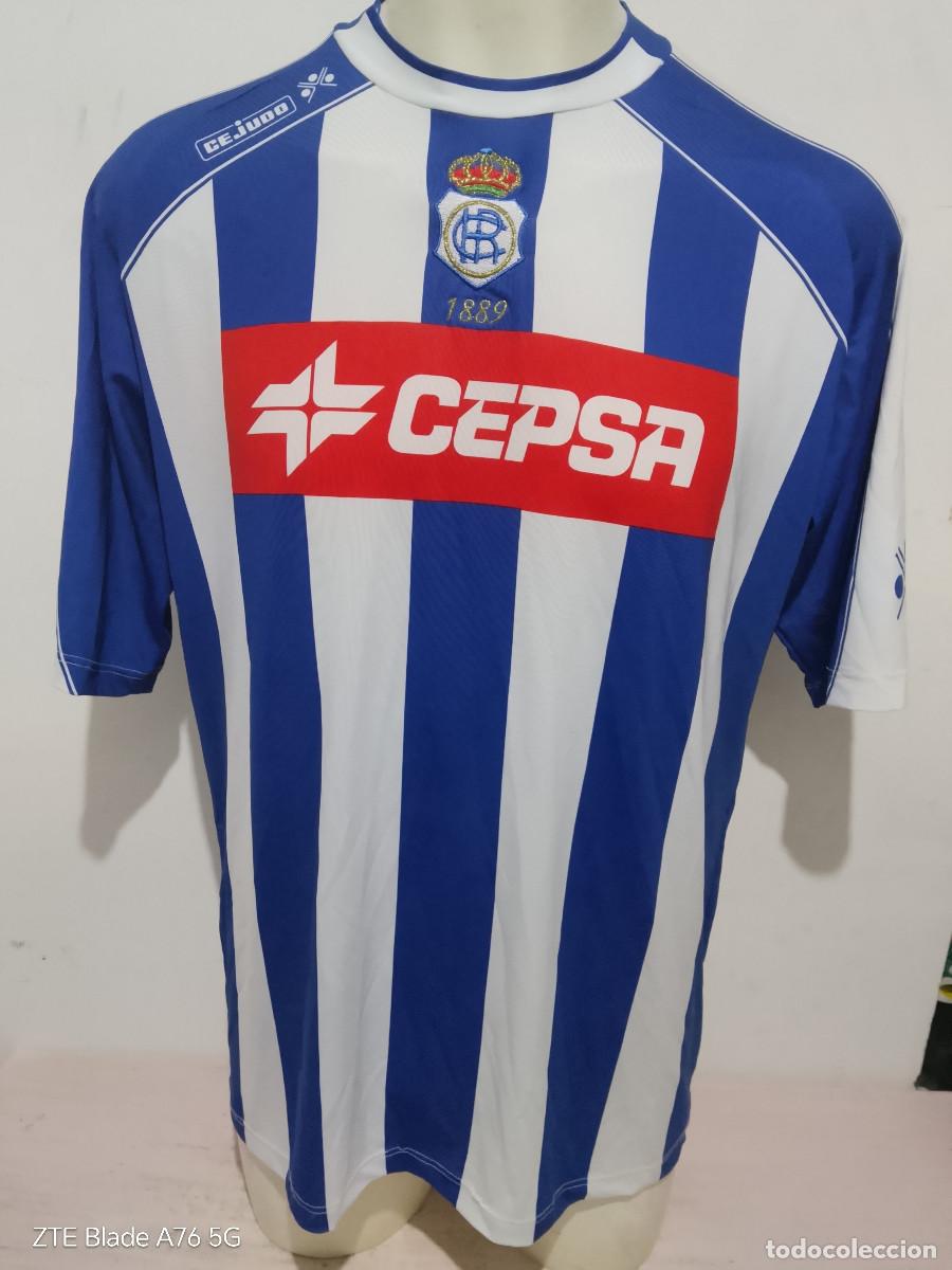 Coleccionismo deportivo: Recreativo de Huelva camiseta futbol football shirt xxl 58cts