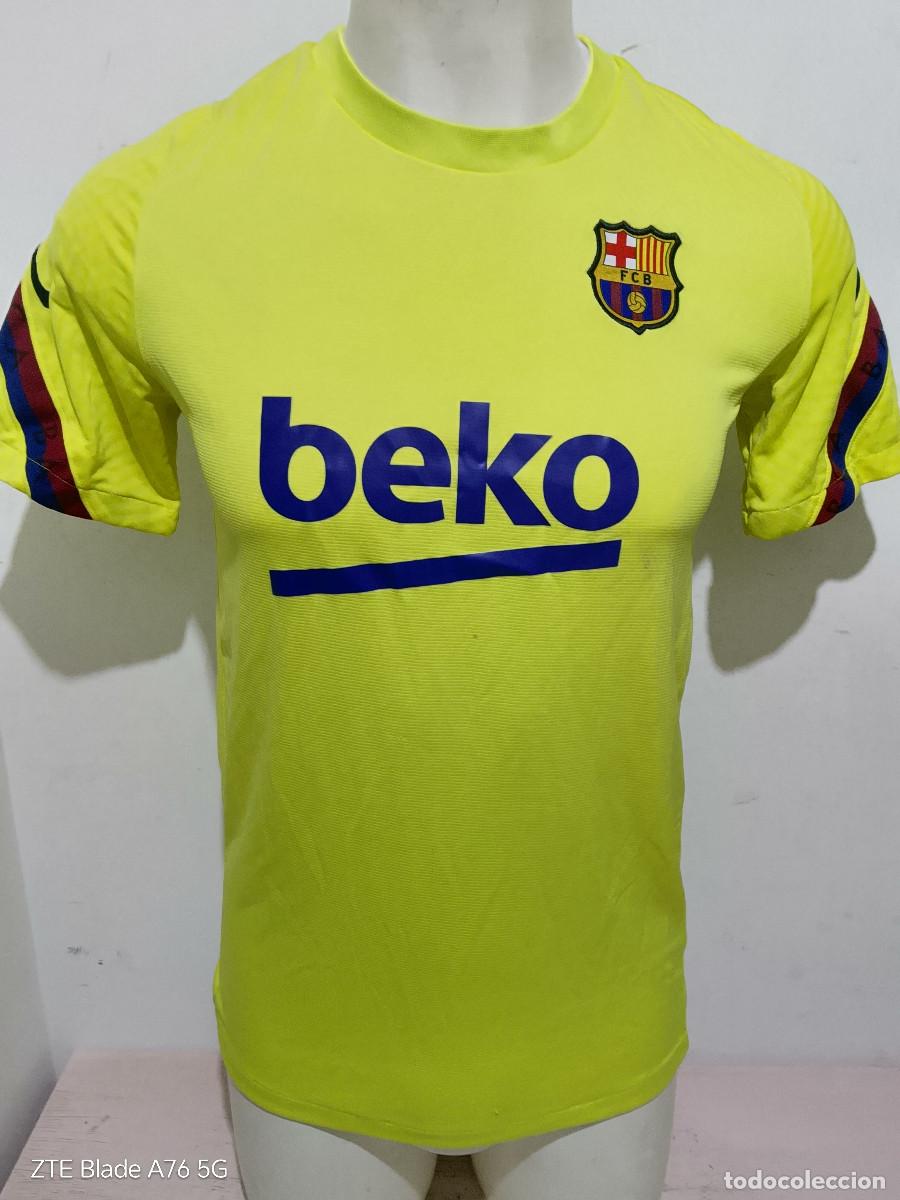 Coleccionismo deportivo: FC Barcelona jersey futbol entreno football s 48cts team equipo training