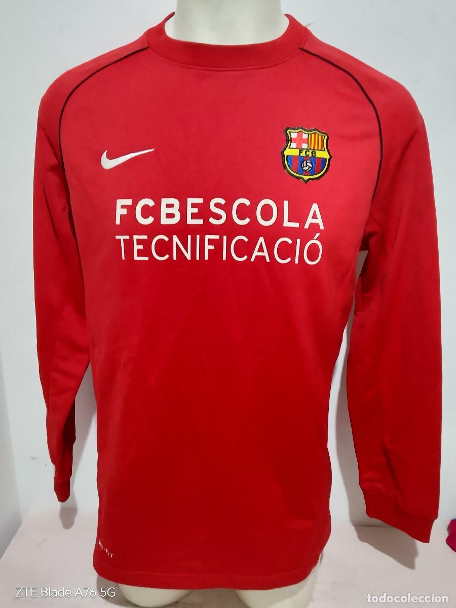 Coleccionismo deportivo: FC Barcelona training shirt camiseta futbol Tecnic L 58cts
