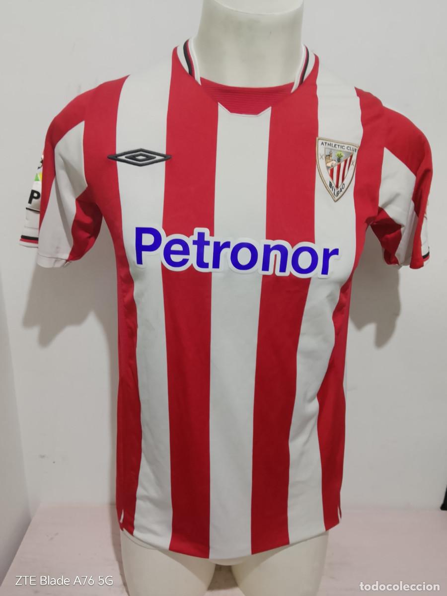 Coleccionismo deportivo: Athletic Club Bilbao camiseta futbol polo football shirt M 52cts