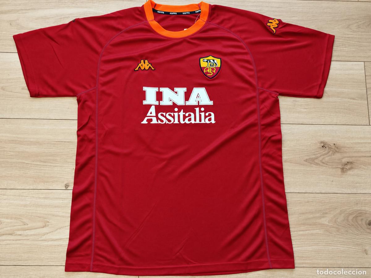 Coleccionismo deportivo: Camiseta AS Roma 2000/2001 (Totti) - XXL