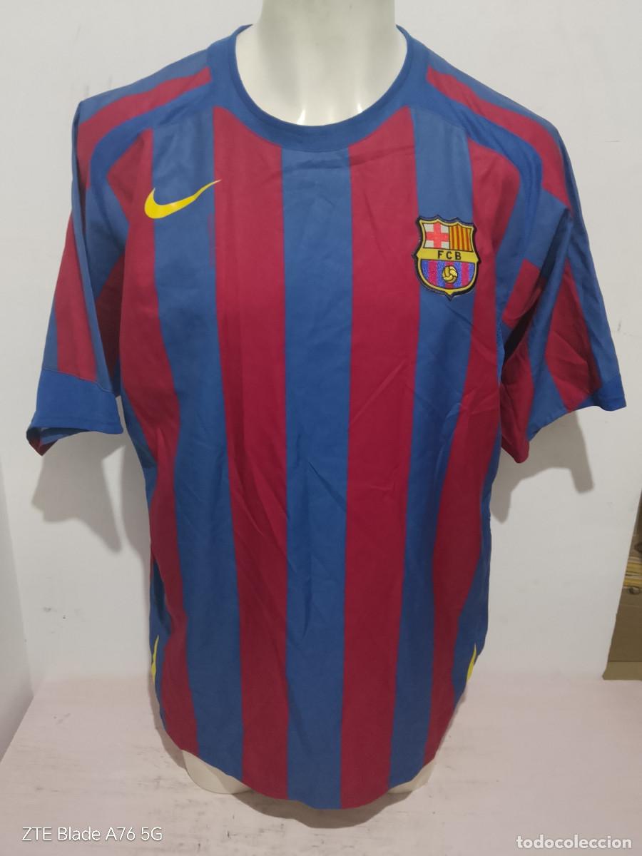 Coleccionismo deportivo: Eidur Gudjohnsen Iceland friendly match FC barcelona 2006 camiseta futbol football shirt worn xl 62