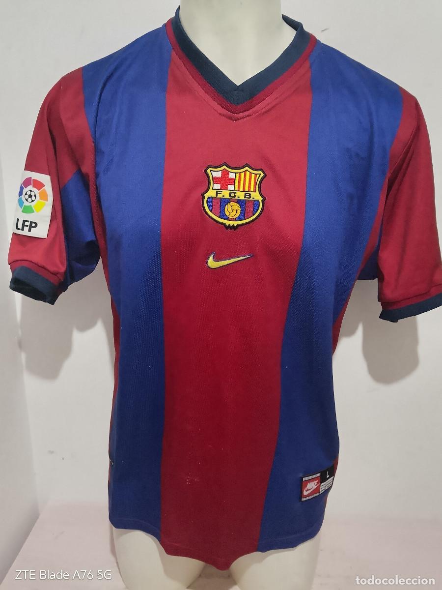 Coleccionismo deportivo: FC Barcelona 1998 camiseta futbol football shirt L 60cts