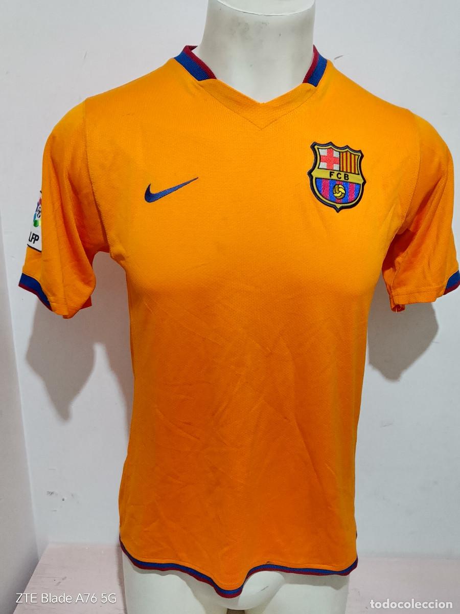 Coleccionismo deportivo: FC Barcelona camiseta futbol football shirt away S 52cts
