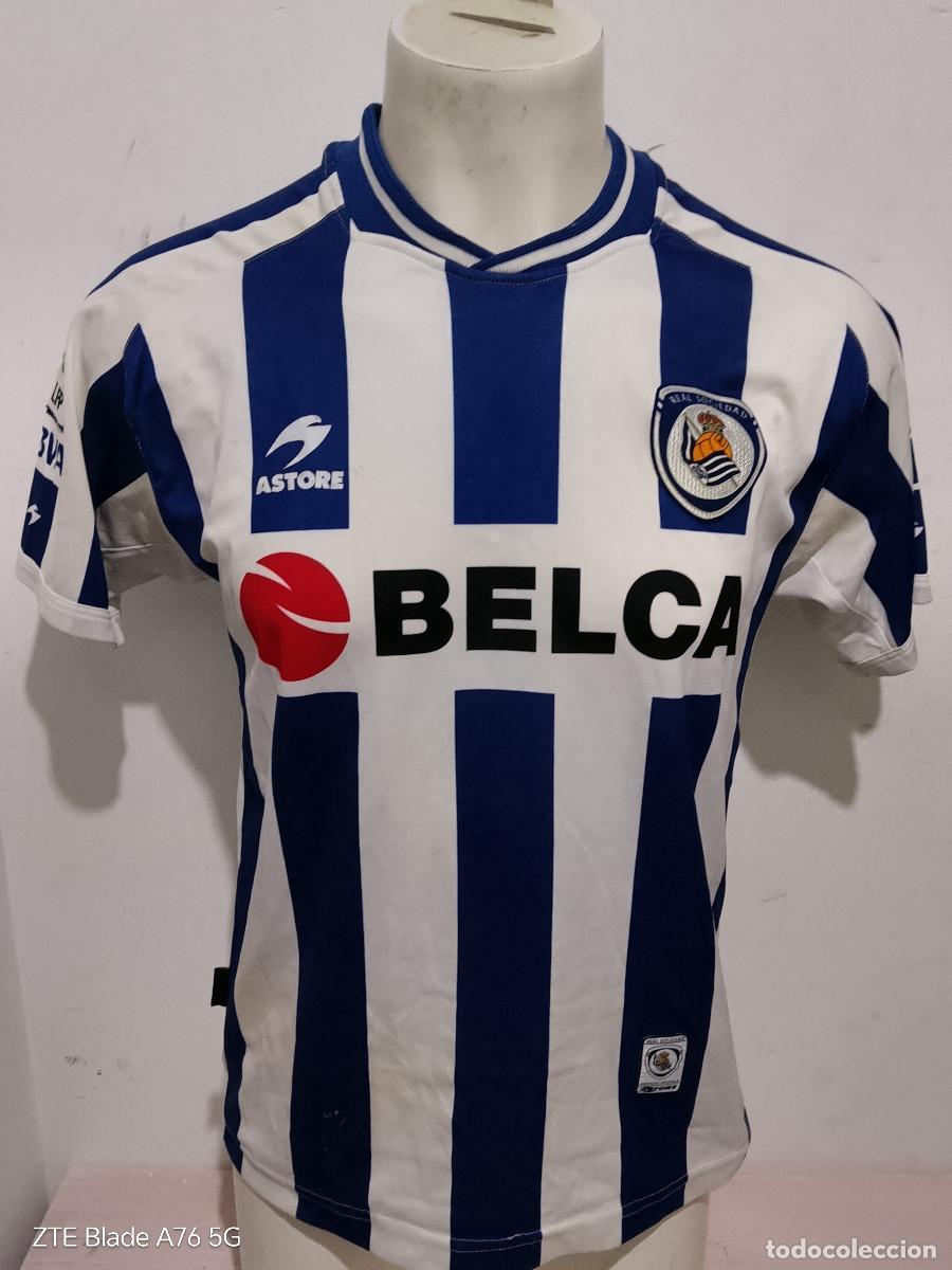 Coleccionismo deportivo: Camiseta Real Sociedad Astore Talla M futbol 52cts