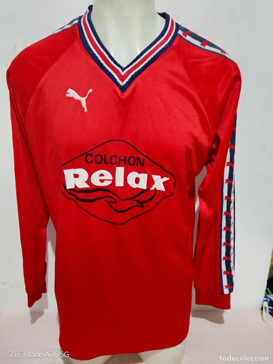Coleccionismo deportivo: 1995 Zaragoza team camiseta futbol football shirt puma match worn L