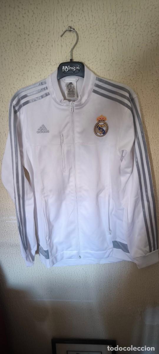 Coleccionismo deportivo: Original | Camiseta Futbol Football Shirt | Talla S | Chaqueta del Real Madrid prematch