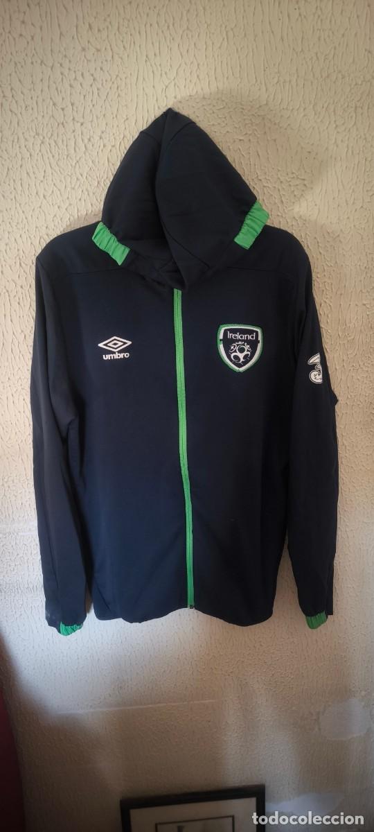 Coleccionismo deportivo: Original | Camiseta Futbol Football | Talla M | Chaqueta Seleccion de Irlanda - player