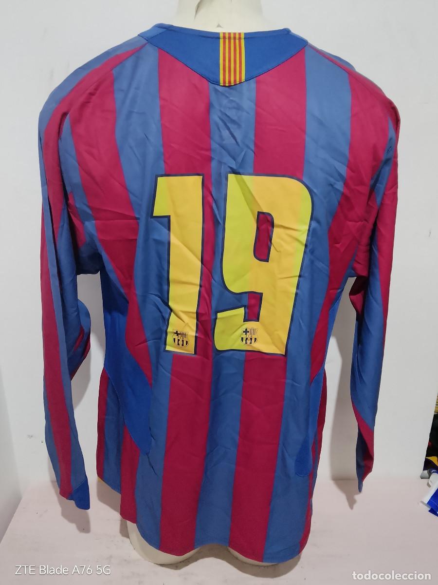 Coleccionismo deportivo: FC Barcelona B 2006 camiseta futbol match worn football shirt L