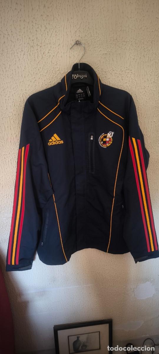Coleccionismo deportivo: Original | Camiseta Futbol Football | Talla M | Chaqueta Seleccion de Espa&ntilde;a player Climaproof
