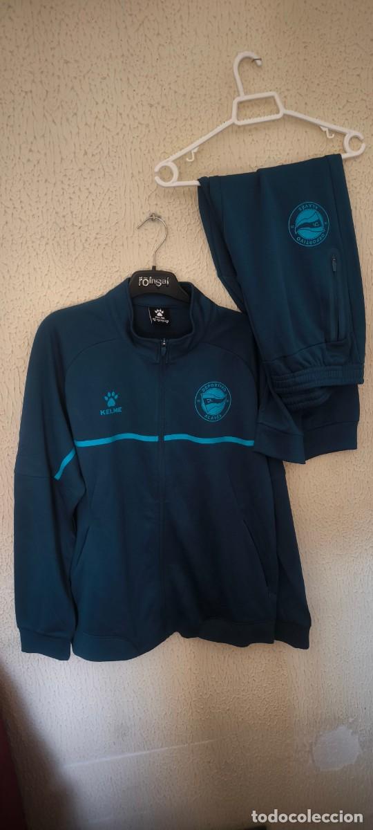 Coleccionismo deportivo: Original | Camiseta Futbol Football Shirt | Talla M | Chandal chaqueta pantalon del Deportivo Alaves