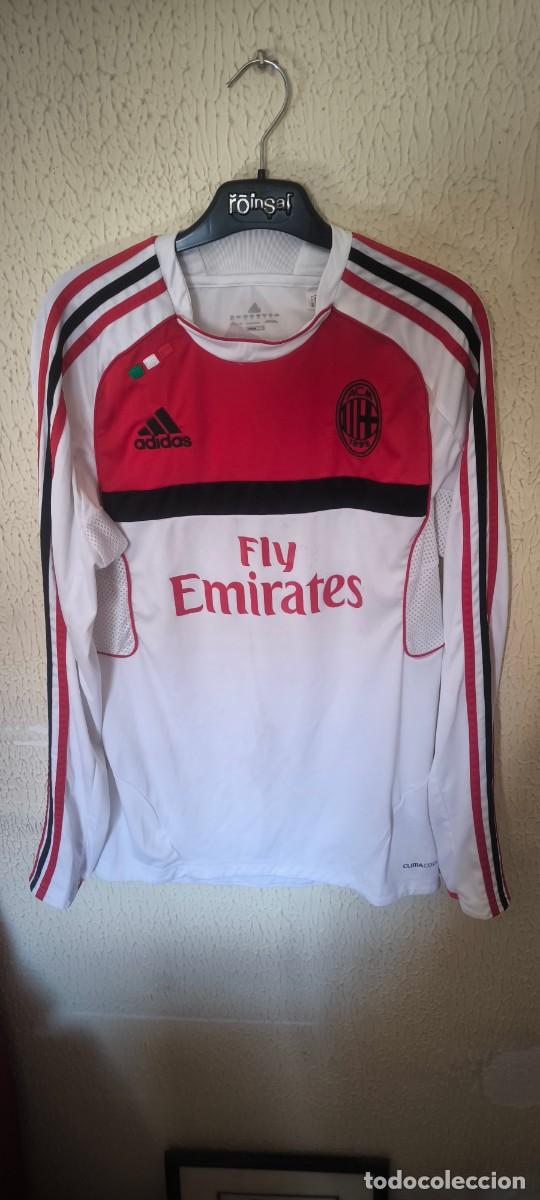 Coleccionismo deportivo: Original | Camiseta Futbol Football Shirt | Talla M | Camiseta manga larga AC Milan - player worn