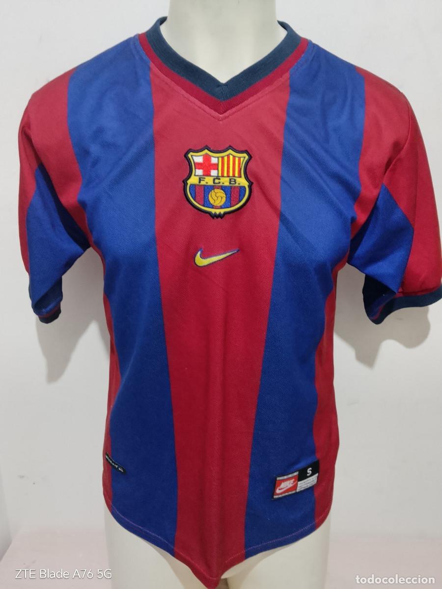 Coleccionismo deportivo: FC Barcelona camiseta futbol 1998 football shirt S 54cts