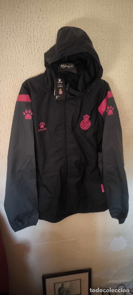 Coleccionismo deportivo: Nueva y Original | Camiseta Futbol Football Shirt | Talla L | Chaqueta cortavientos RCD Espanyol