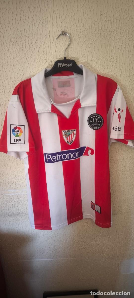 Coleccionismo deportivo: Original | Camiseta Futbol Football Shirt | Talla L | Athletic Club de Bilbao - Final Copa del Rey