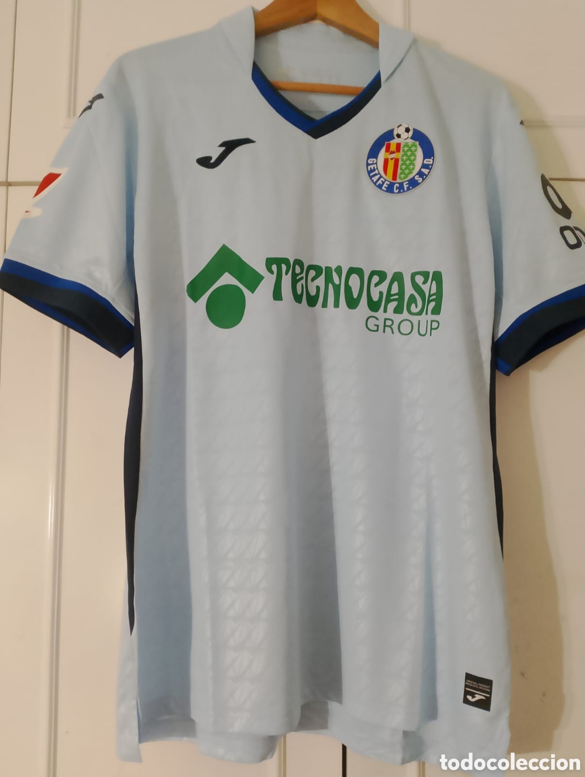 Coleccionismo deportivo: Camiseta away matchworn Getafe CF
