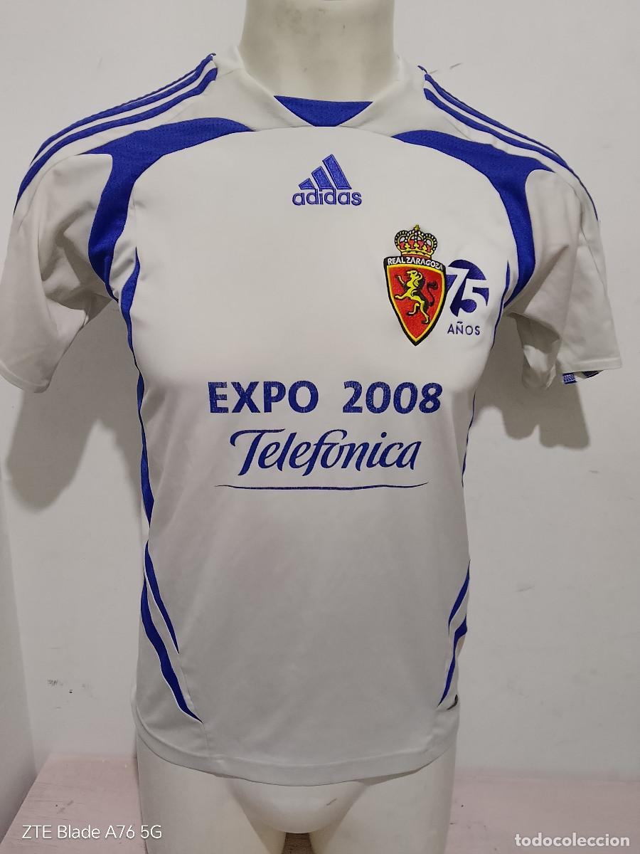 Coleccionismo deportivo: Real Zaragoza camiseta futbol football shirt xs 52cts