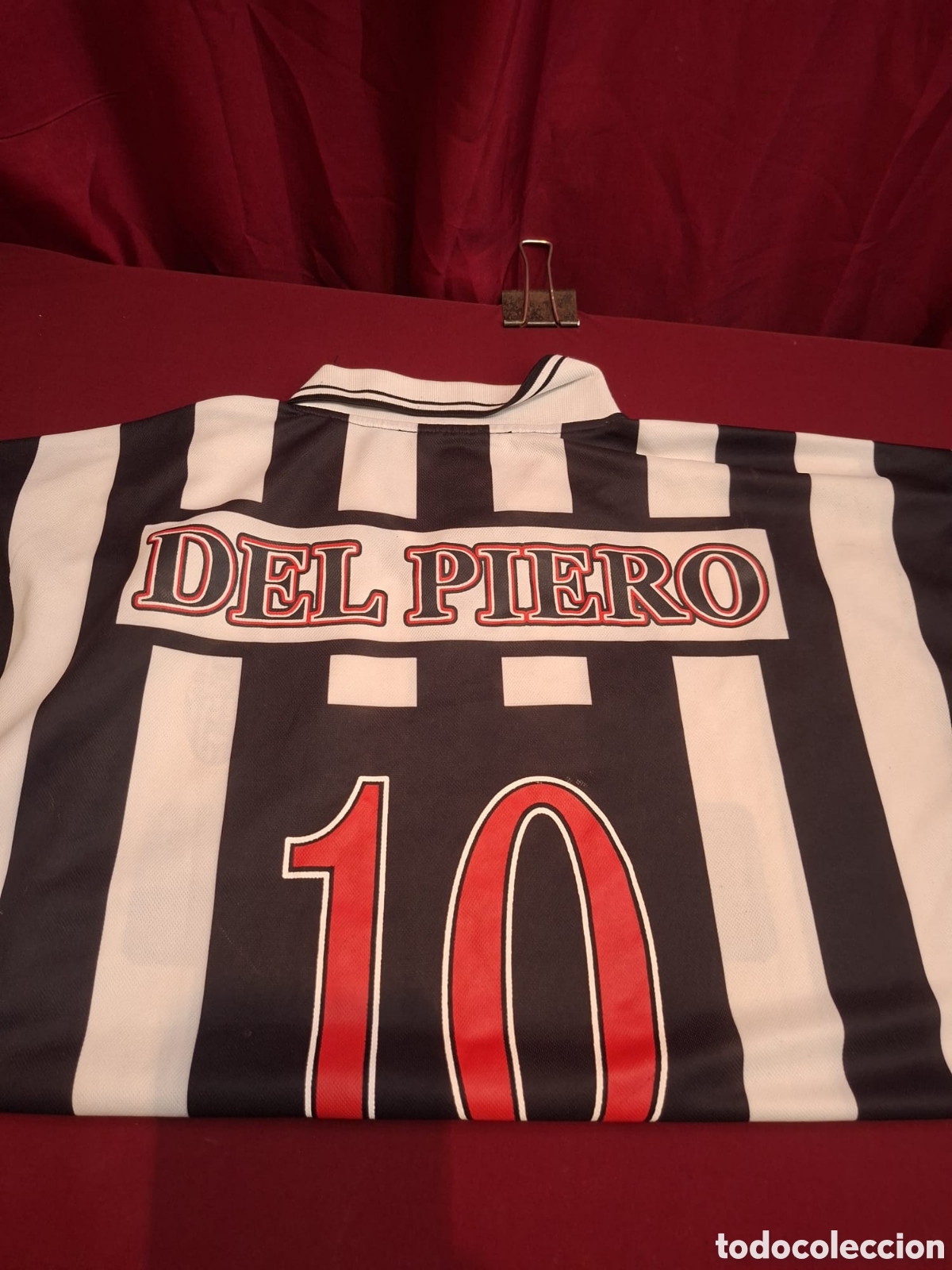 Coleccionismo deportivo: Bonito y antiguo camiseta de f&uacute;tbol