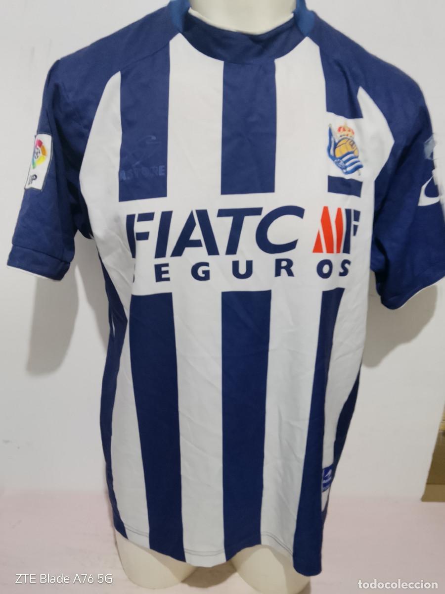 Coleccionismo deportivo: Real Sociedad (tara) camiseta futbol football shirt xl 59cts